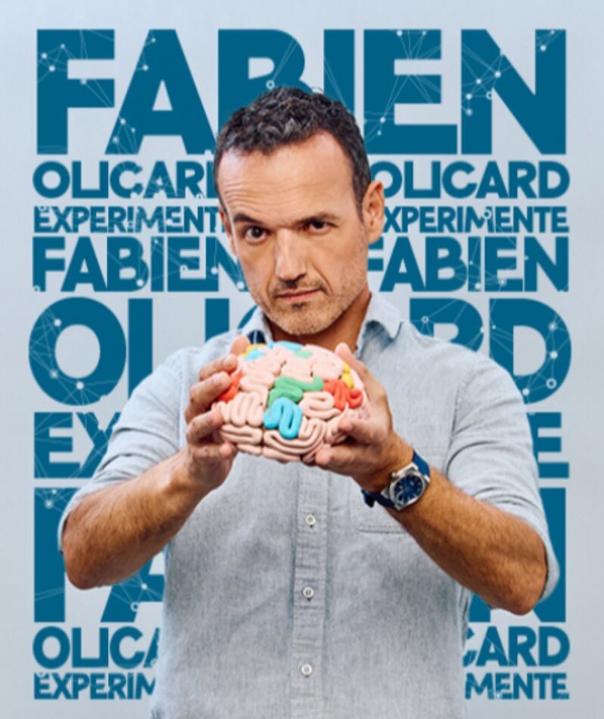 Fabien Olicard expérimente